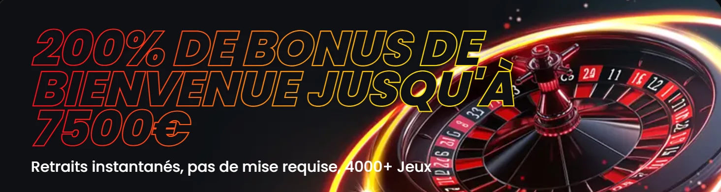 Cresus casino bannière